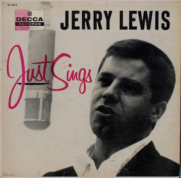 Lewis, Jerry - Just Sings (VG) (Vinyl LP)