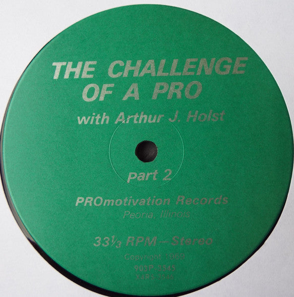 Holst, Art - The Challenge Of A Pro (NM or M-) (Vinyl LP)