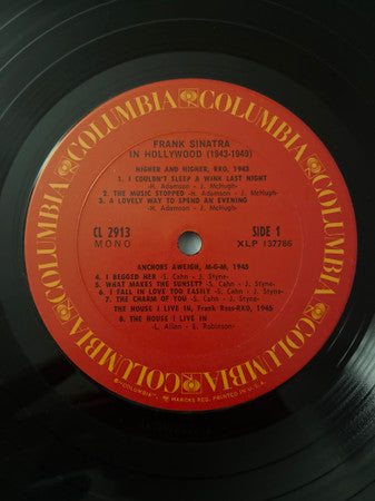 Sinatra, Frank - Frank Sinatra in Hollywood 1943-1949 (Vinyl, VG+) (Vinyl LP)