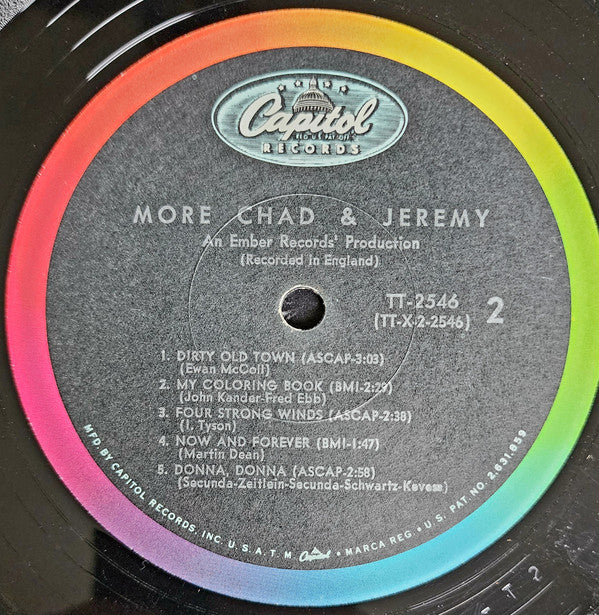 Chad & Jeremy - More Chad & Jeremy (VG) (Vinyl LP)