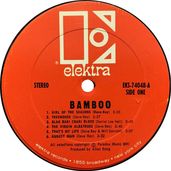 Bamboo  - Bamboo (VG+) (Vinyl LP)
