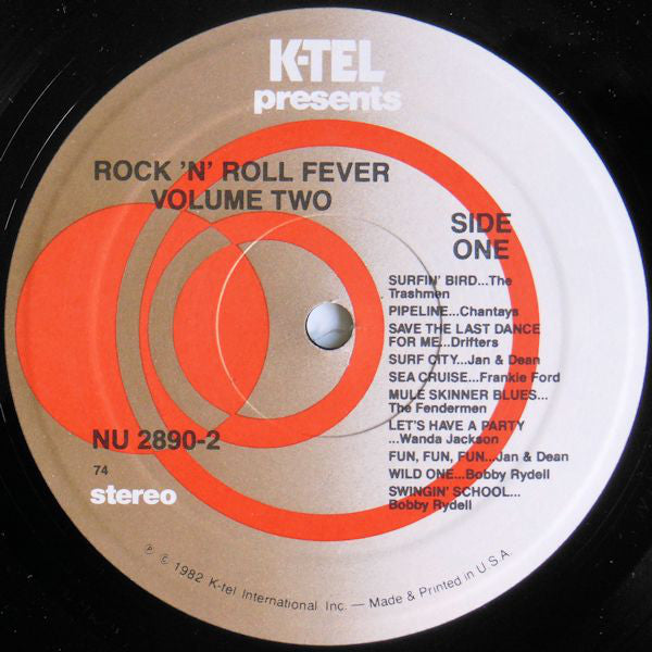 Various - Rock 'n Roll Fever Volume II (Vinyl, VG) (Vinyl LP)