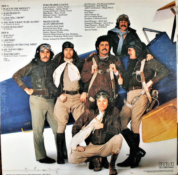Pure Prairie League - Just Fly (VG+) (Vinyl LP)