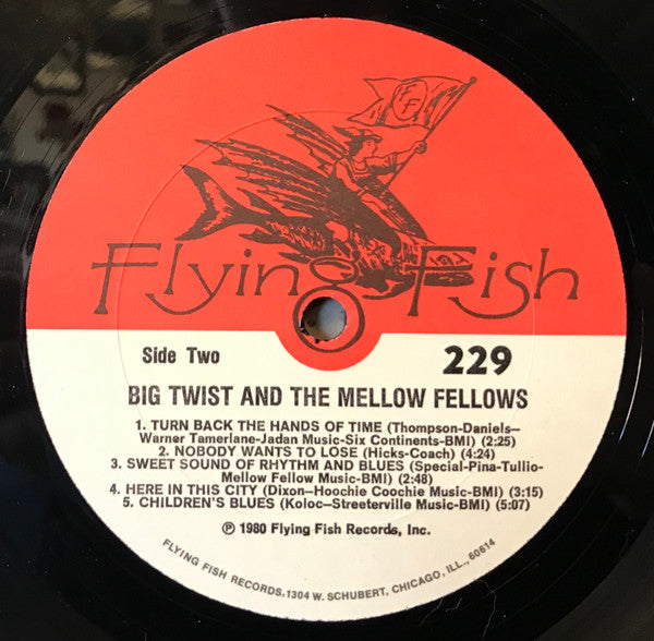 Big Twist & The Mellow Fellows - Big Twist & The Mellow Fellows (VG+) (Vinyl LP)