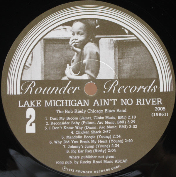 Riedy, Bob Chicago Blues Band - Lake Michigan Ain't No River (Vinyl, VG+) (Vinyl LP)