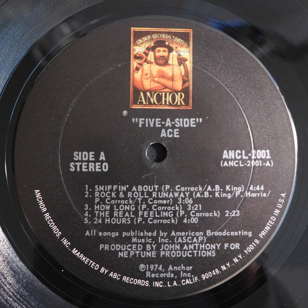 Ace  - Five-A-Side (VG+) (Vinyl LP)