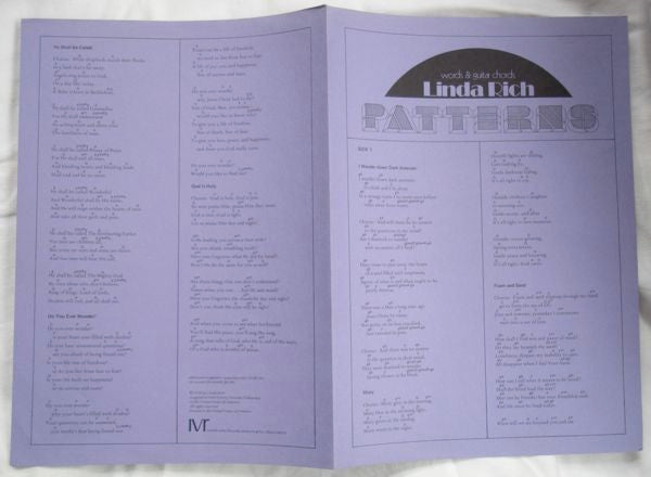 Rich, Linda - Patterns (VG) (Vinyl LP)