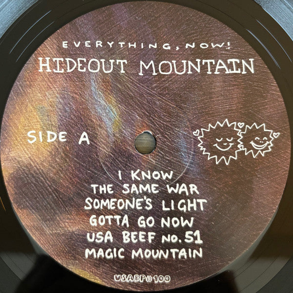 Everything, Now! - Hideout Mountain (Vinyl, NM or M-) (Vinyl LP)