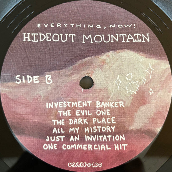 Everything, Now! - Hideout Mountain (Vinyl, NM or M-) (Vinyl LP)
