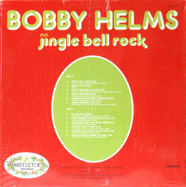 Helms, Bobby - Jingle Bell Rock (Vinyl, VG) (Vinyl LP)