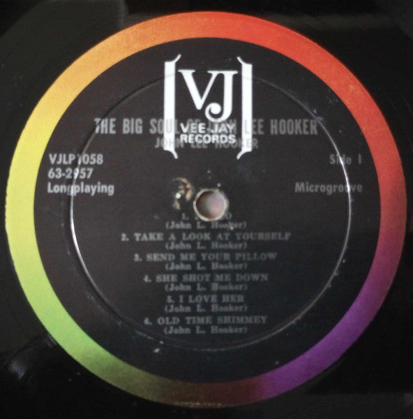 Hooker, John Lee - The Big Soul Of John Lee Hooker (Vinyl, VG+) (Vinyl LP)