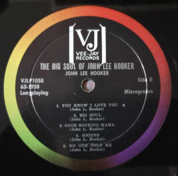 Hooker, John Lee - The Big Soul Of John Lee Hooker (Vinyl, VG+) (Vinyl LP)