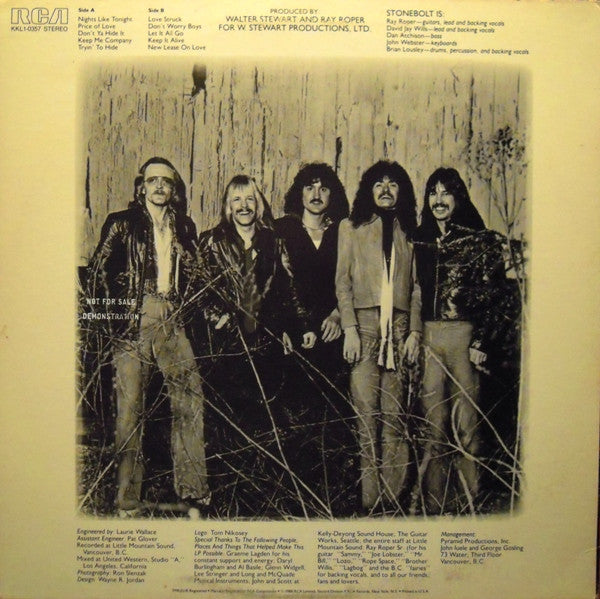 Stonebolt - Keep It Alive (M) (Vinyl LP)