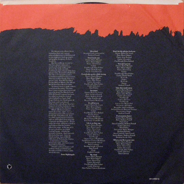 Courtney, David - David Courtney's First Day (VG+) (Vinyl LP)