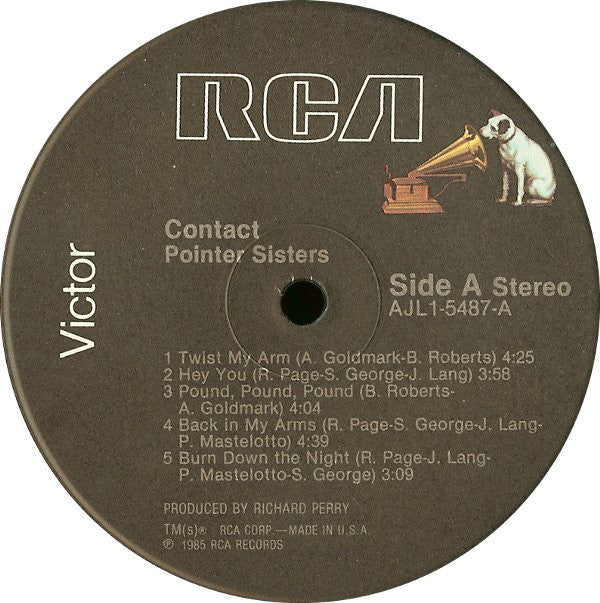 Pointer Sisters - Contact (M) (Vinyl LP)