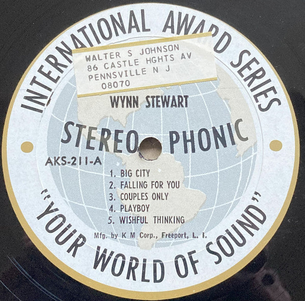 Stewart, Wynn / Webb Pierce - In Person: Country & Western Stars Wynn Stewart  & Webb Pierce (VG) (Vinyl LP)