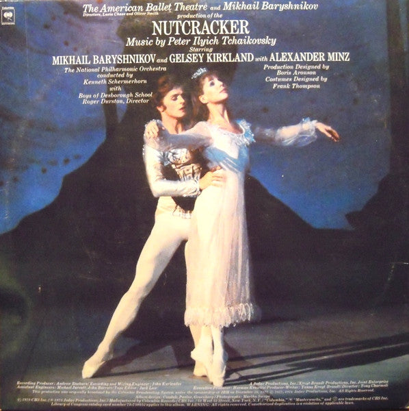 Tchaikovsky - The American Ballet Theatre Production Of Tchaikovsky's Nutcracker, Op. 71 (Vinyl, VG+) (Vinyl LP)