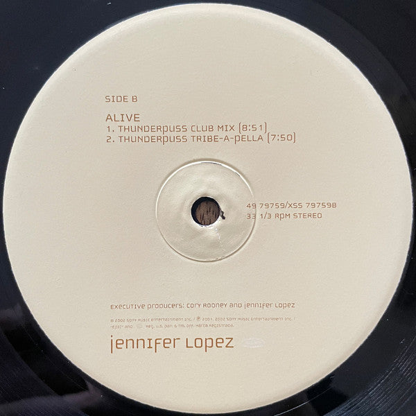 Lopez, Jennifer - I'm Gonna Be Alright (Track Masters Remix) (VG+) (Vinyl LP)