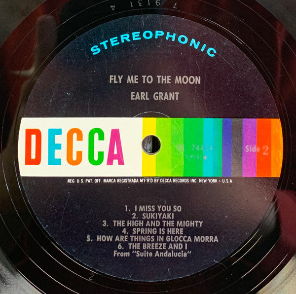 Grant, Earl - Fly Me To The Moon (VG+) (Vinyl LP)