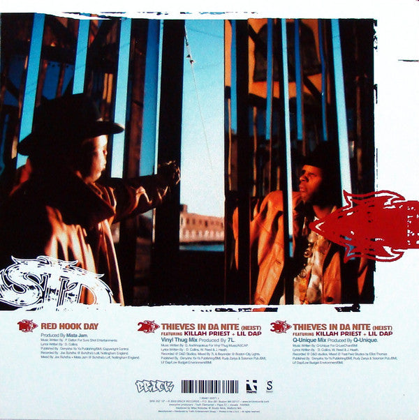Shabazz The Disciple - Red Hook Day / Thieves In Da Nite (Heist) (VG) (Vinyl LP)