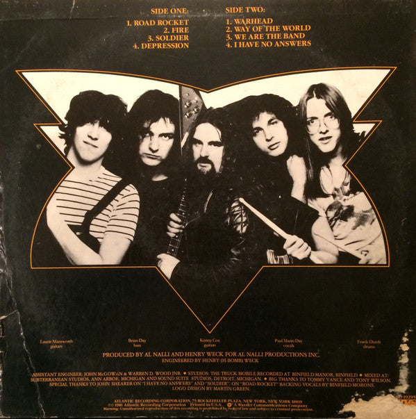 More  - Warhead (VG+) (Vinyl LP)
