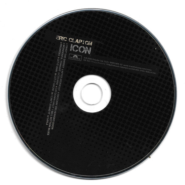 Clapton, Eric - Icon (CD, NM or M-) (Vinyl LP)