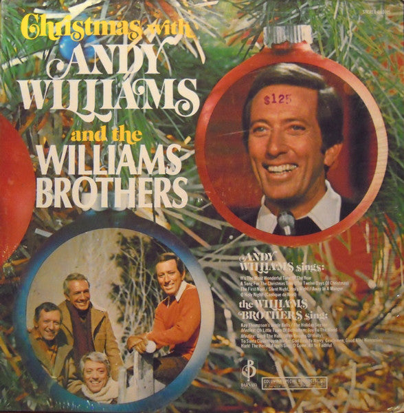 Williams, Andy & The Williams Brothers  - Christmas With Andy Williams And The Williams Brothers (Vinyl, VG+) (Vinyl LP)