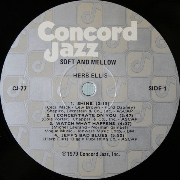 Ellis, Herb - Soft & Mellow (VG+) (Vinyl LP)