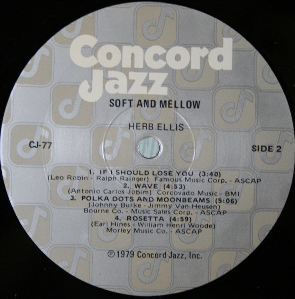 Ellis, Herb - Soft & Mellow (VG+) (Vinyl LP)