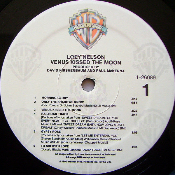 Nelson, Loey - Venus Kissed The Moon (VG+) (Vinyl LP)