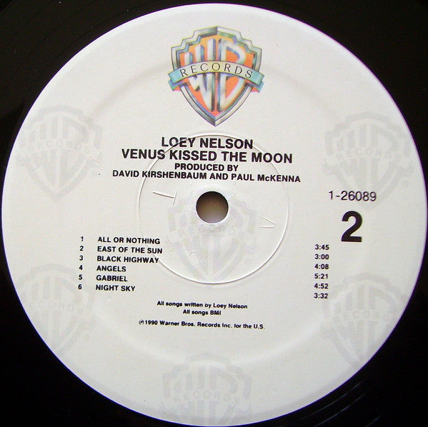 Nelson, Loey - Venus Kissed The Moon (VG+) (Vinyl LP)