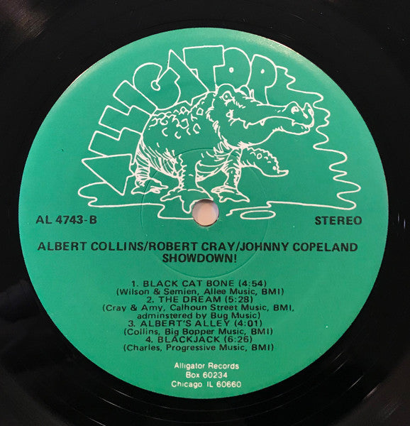 Albert Collins - Robert Cray - Johnny Copeland - Showdown! (Vinyl, VG+) (Vinyl LP)