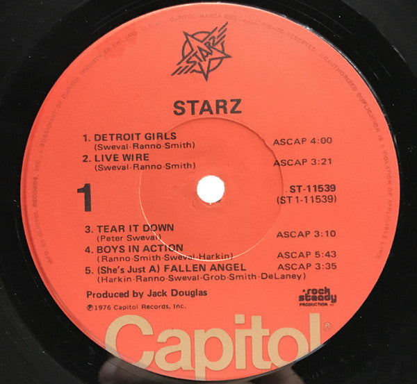 Starz - Starz (G+) (Vinyl LP)