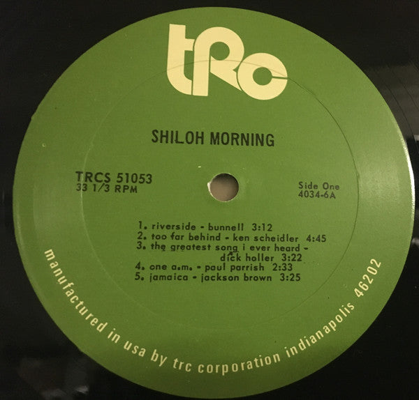 Shiloh Morning - Shiloh Morning (VG) (Vinyl LP)