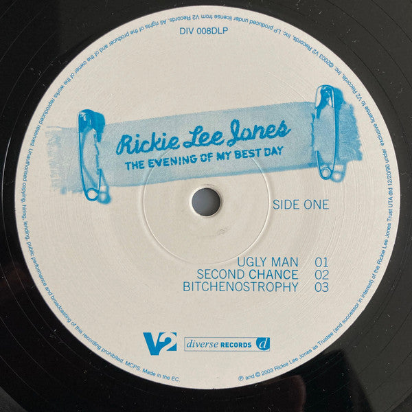 Jones, Rickie Lee - The Evening Of My Best Day (Vinyl, NM or M-) (Vinyl LP)