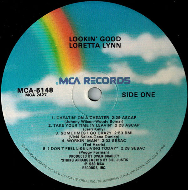 Lynn, Loretta - Lookin' Good (Vinyl, VG+) (Vinyl LP)