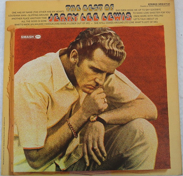 Lewis, Jerry Lee - The Best Of Jerry Lee Lewis (VG) (Vinyl LP)