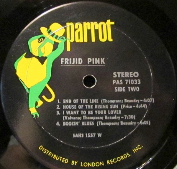 Frijid Pink - Frijid Pink (VG+) (Vinyl LP)