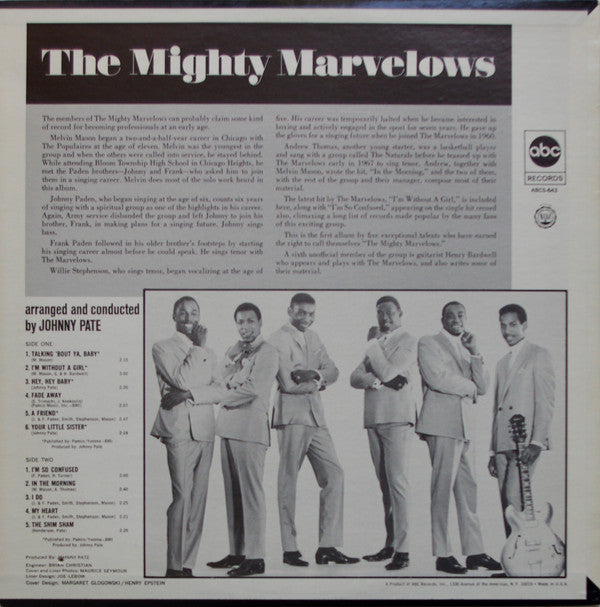 Mighty Marvelows - The Mighty Marvelows (NM or M-) (Vinyl LP)
