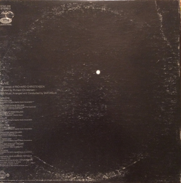 Christensen, Richard And John Tartaglia - Muve (VG+) (Vinyl LP)