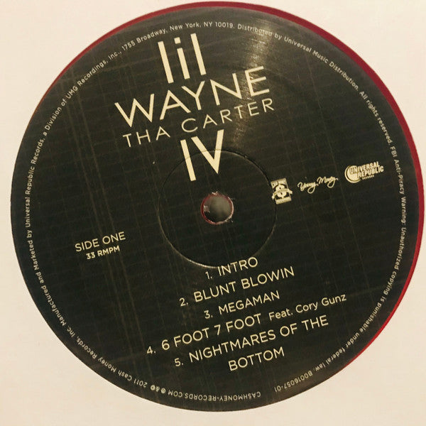 Lil Wayne - Tha Carter IV (NM or M-) (Vinyl LP)