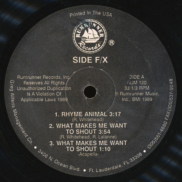 Side F/X - A Swift Kick (NM or M-) (Vinyl LP)