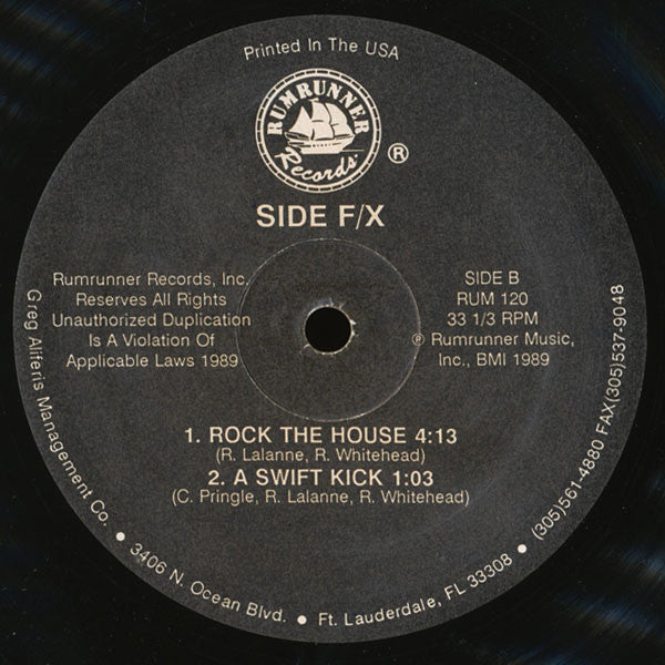 Side F/X - A Swift Kick (NM or M-) (Vinyl LP)