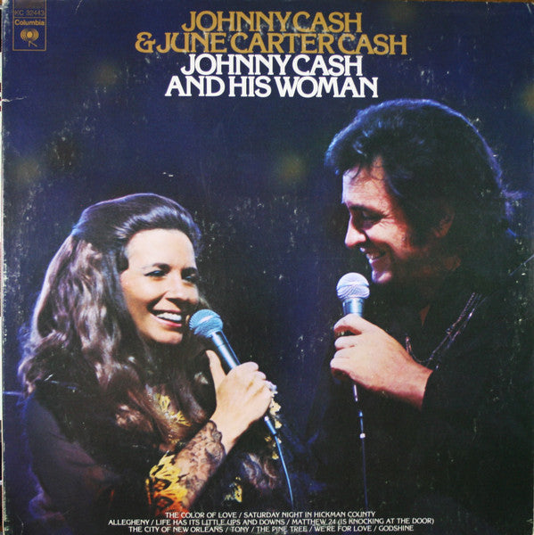 Cash, Johnny & June Carter Cash - Johnny Cash And His Woman (Vinyl, VG+) (Vinyl LP)