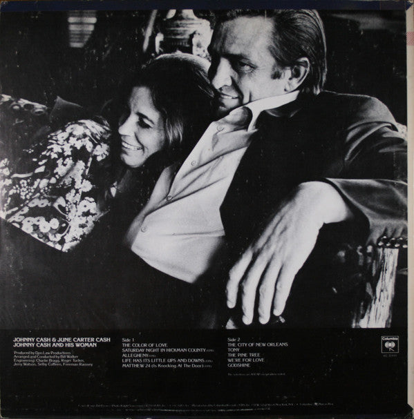 Cash, Johnny & June Carter Cash - Johnny Cash And His Woman (Vinyl, VG+) (Vinyl LP)
