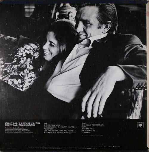 Cash, Johnny & June Carter Cash - Johnny Cash And His Woman (Vinyl, VG+) (Vinyl LP)