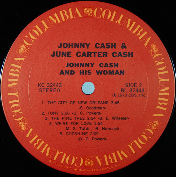 Cash, Johnny & June Carter Cash - Johnny Cash And His Woman (Vinyl, VG+) (Vinyl LP)