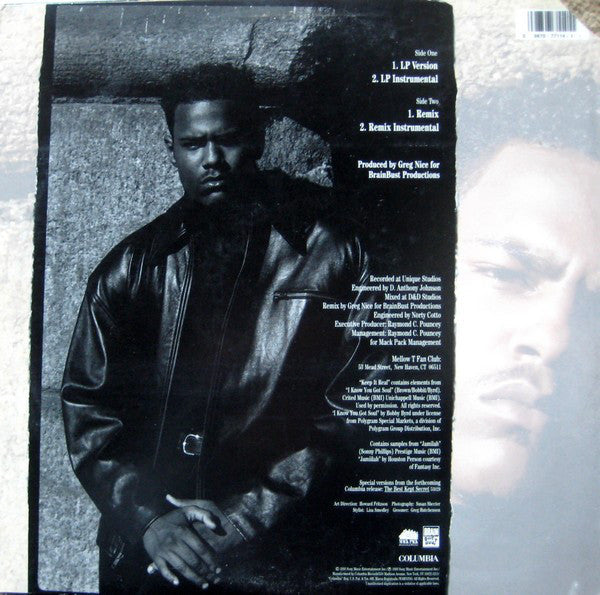 Mellow-T - Keep It Real (VG+) (Vinyl LP)