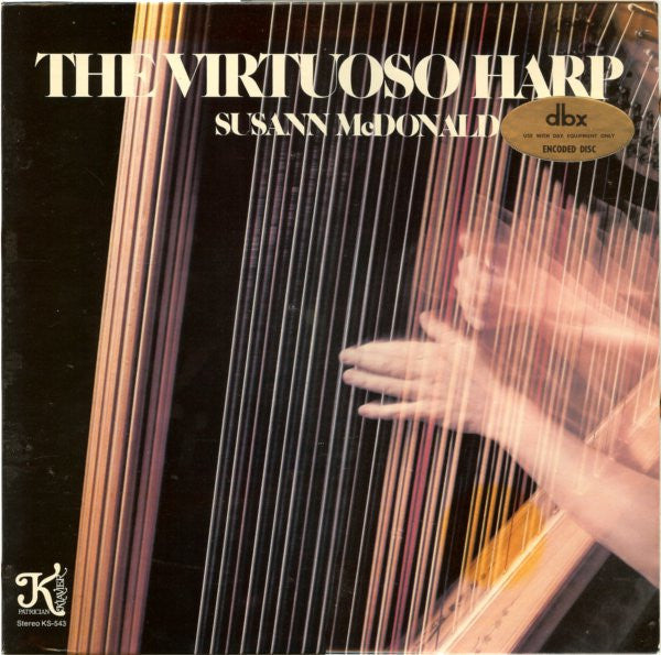 McDonald, Susann - The Virtuoso Harp (VG+) (Vinyl LP)