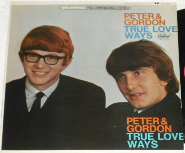 Peter & Gordon - True Love Ways (VG) (Vinyl LP)